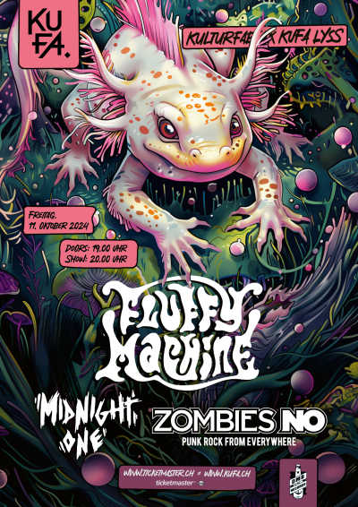 Fluffy Machine, Zombiesno, Midnight One